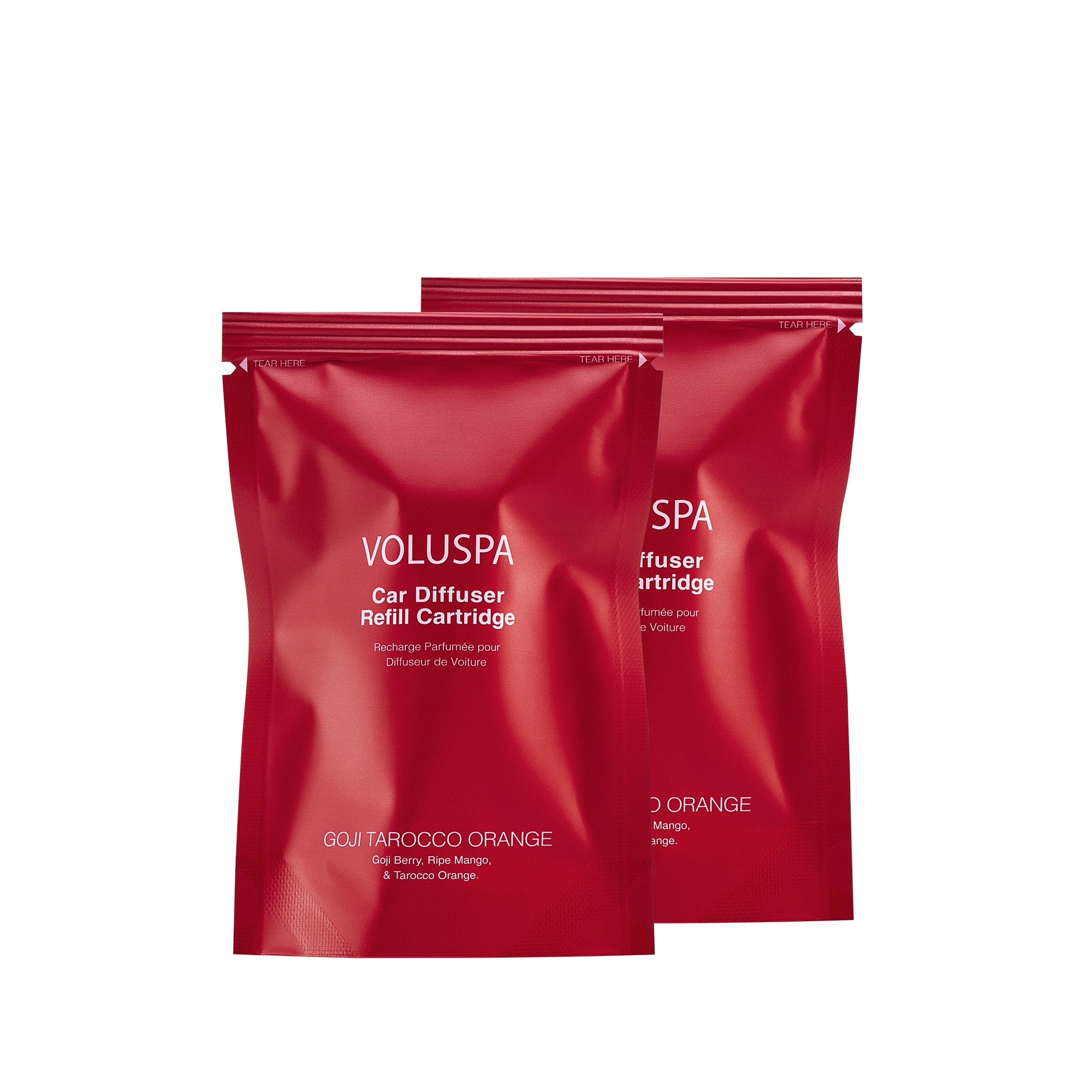 Voluspa - Goji Tarocco Orange Car Diffuser Twin Refills