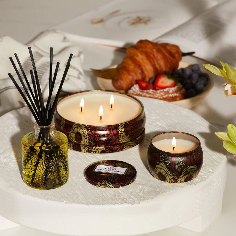 Voluspa - Goji Tarocco Orange 3 Wick Tin Candle