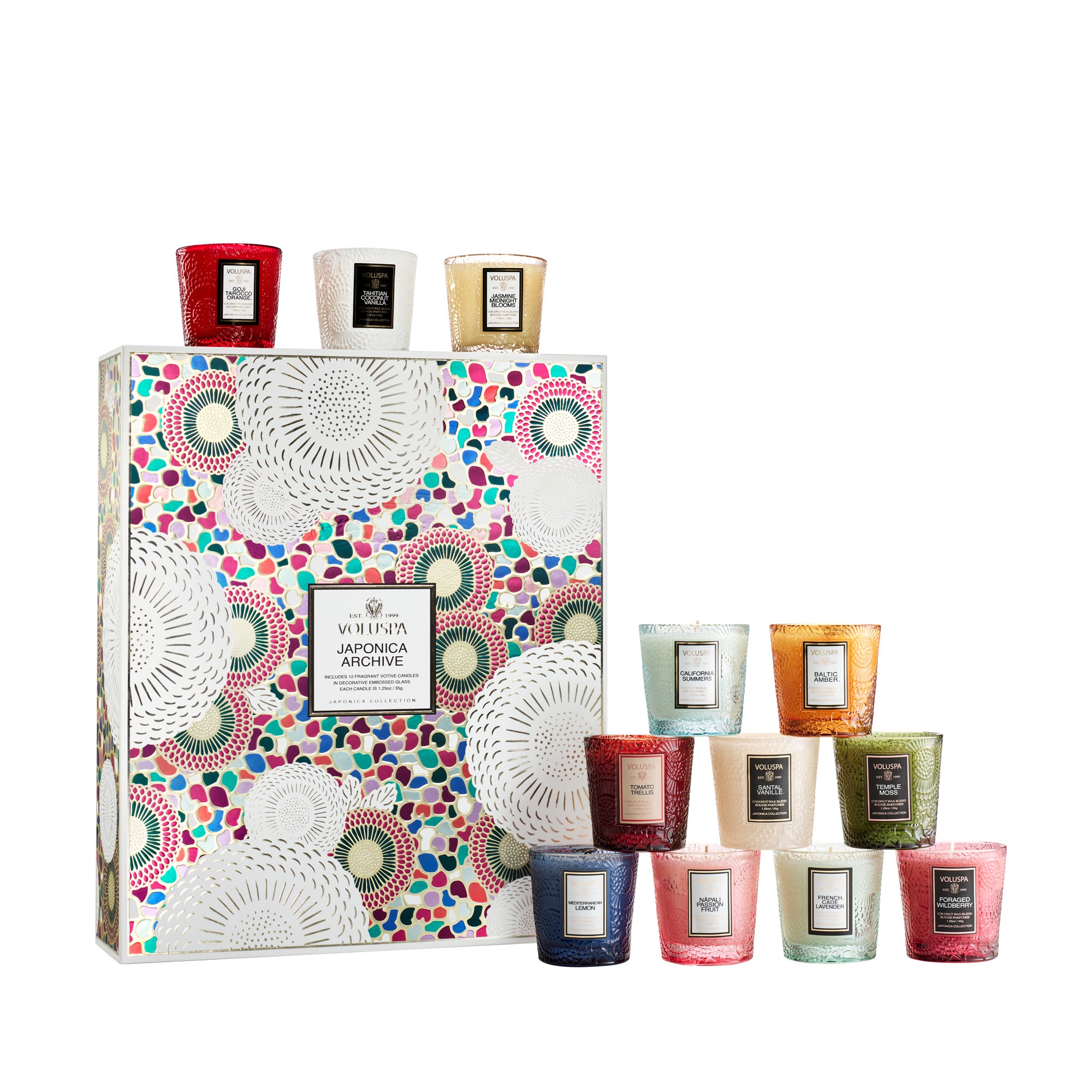 Voluspa - Japonica Archive 12 Candle Gift Set