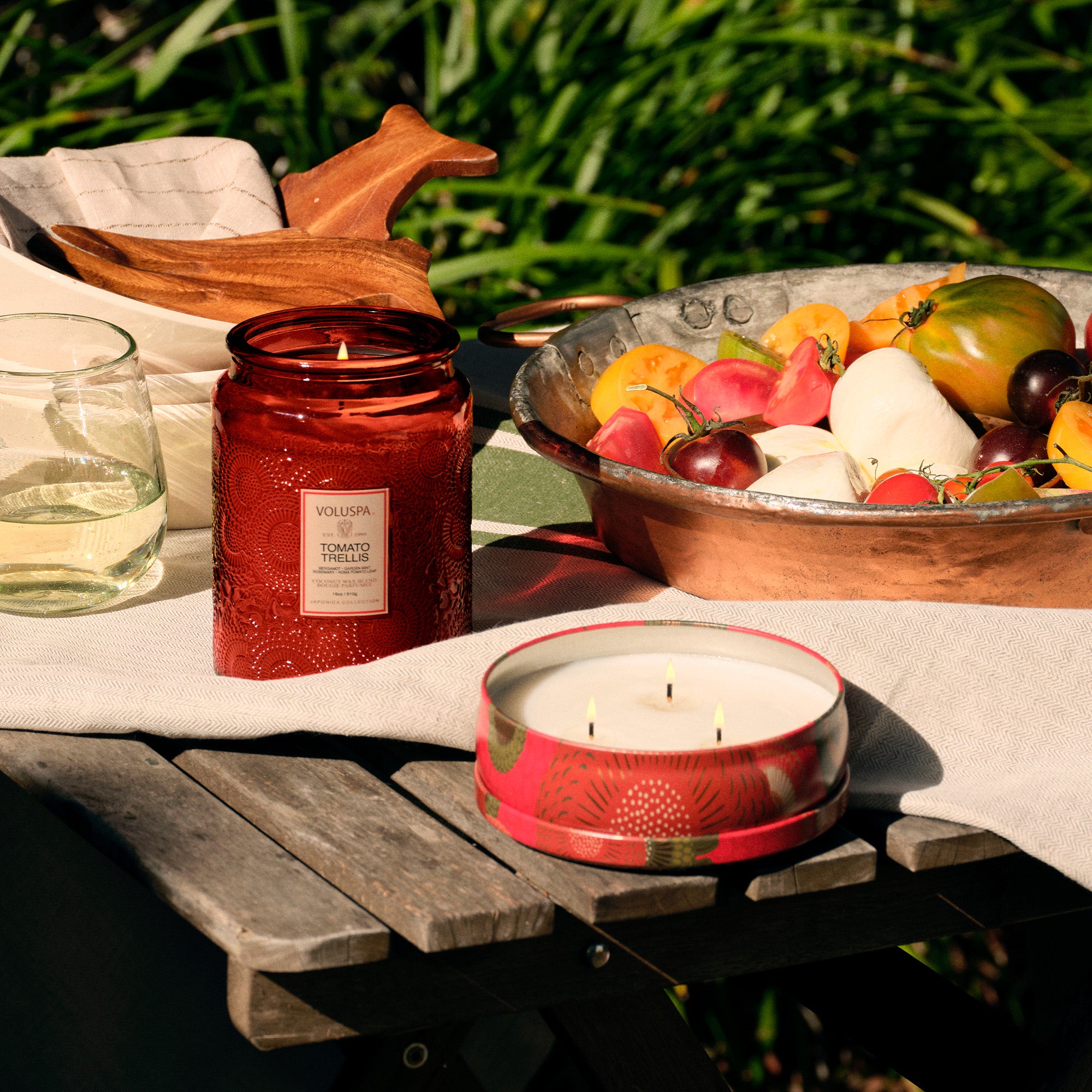 Voluspa - Tomato Trellis Large Jar Candle