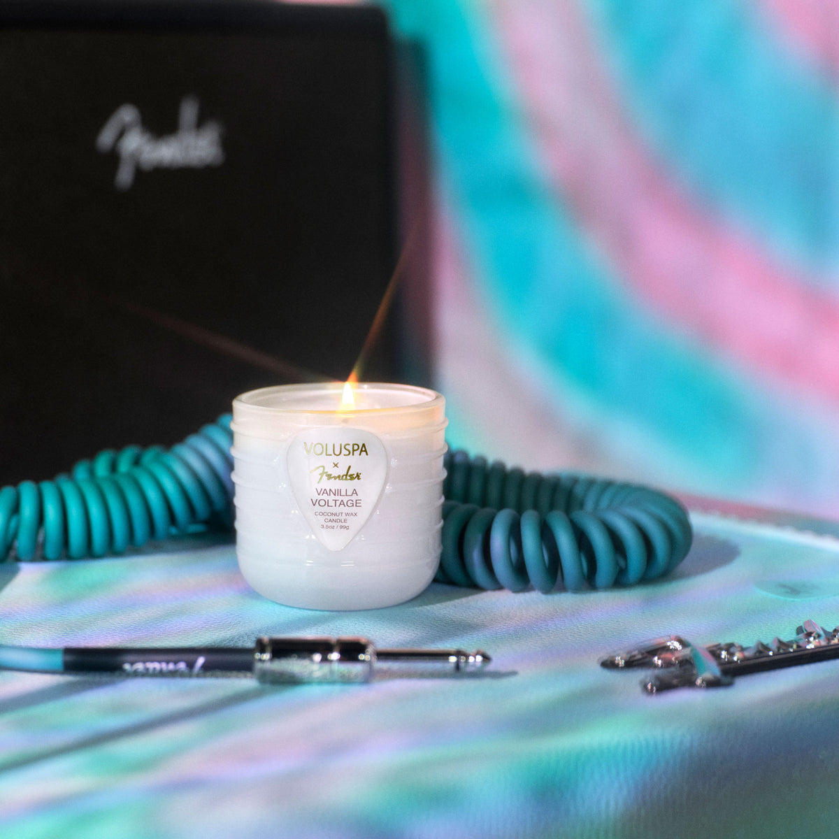 Voluspa - Fender Vanilla Voltage Boxed Candle