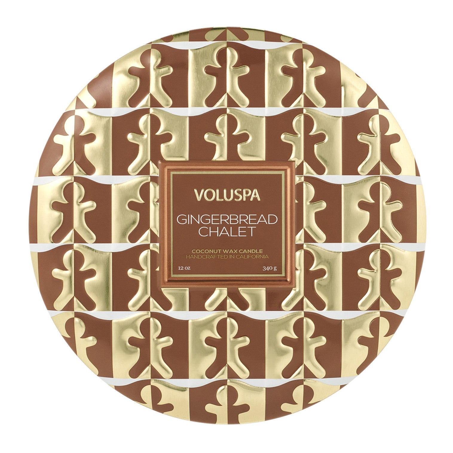 Voluspa - Gingerbread Chalet 3 Wick Tin Candle