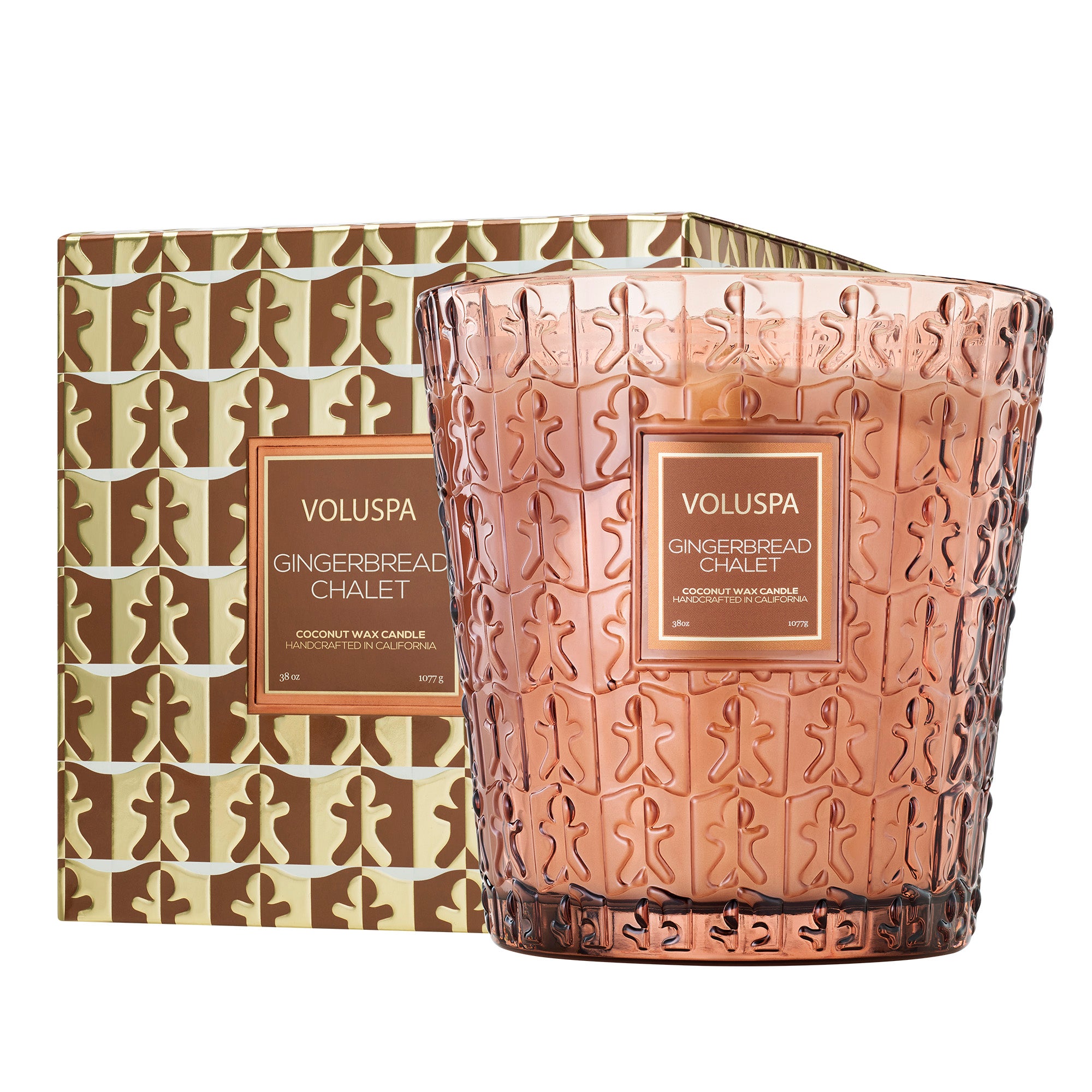 Voluspa - Gingerbread Chalet 3 Wick Hearth Candle