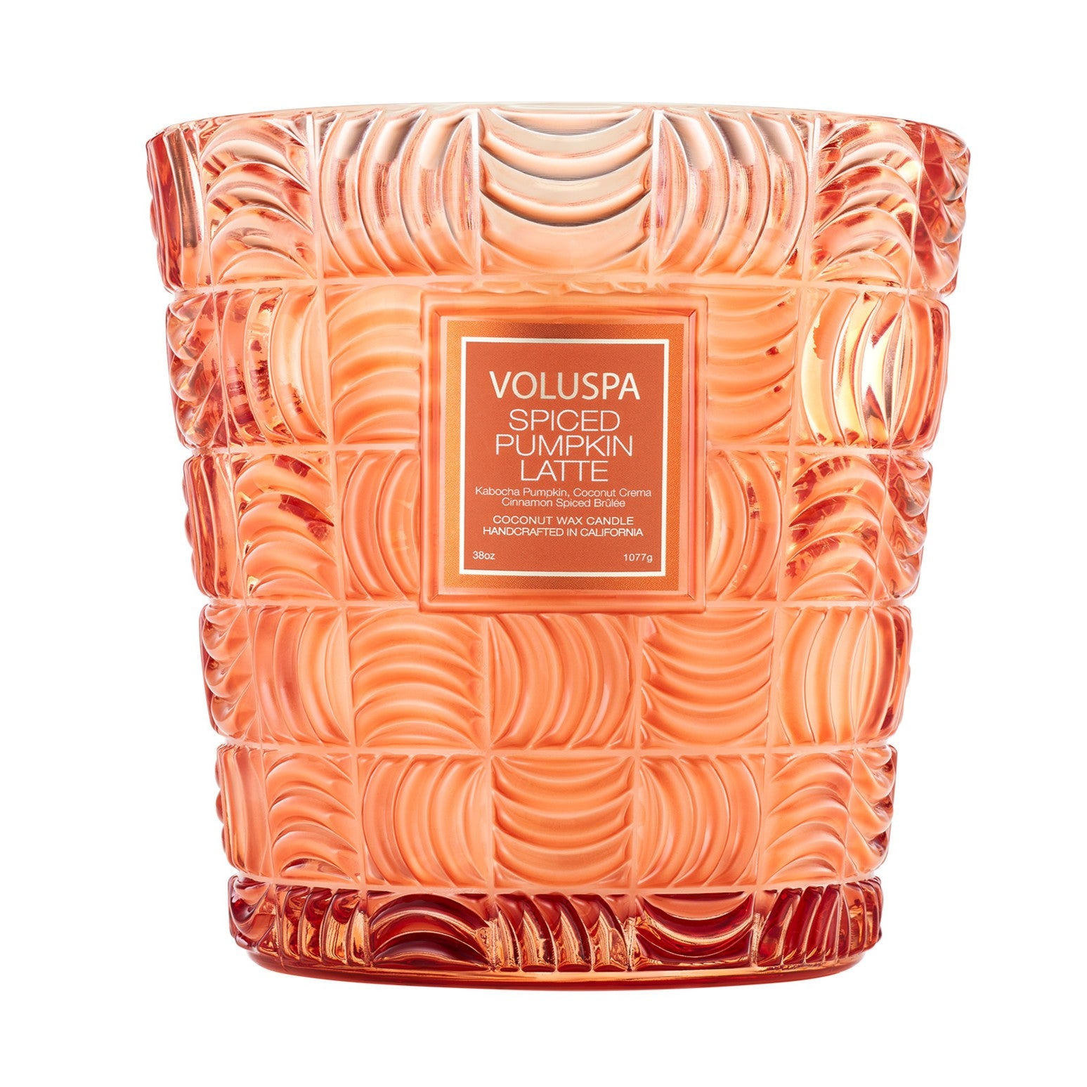 Voluspa - Spiced Pumpkin Latte 3 Wick Hearth Candle