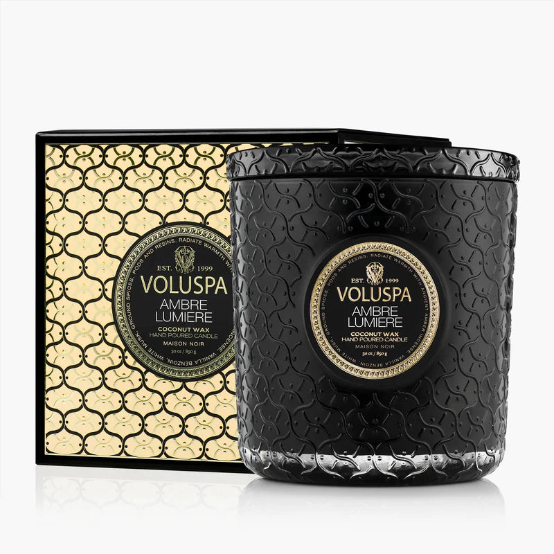 Voluspa - Ambre Lumiere Luxe Candle_{first_image}