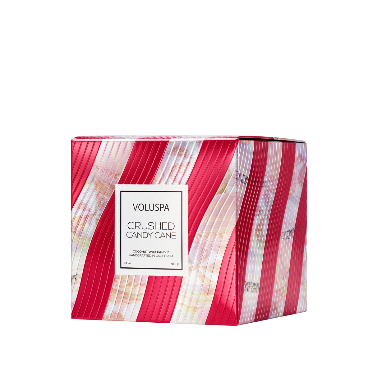 Voluspa - Crushed Candy Cane Classic Luxe Candle