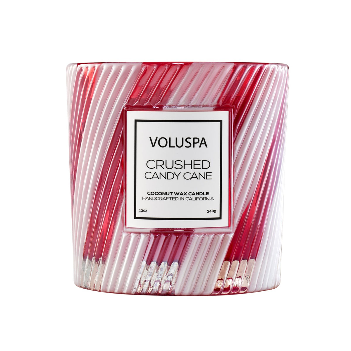 Voluspa - Crushed Candy Cane Classic Luxe Candle