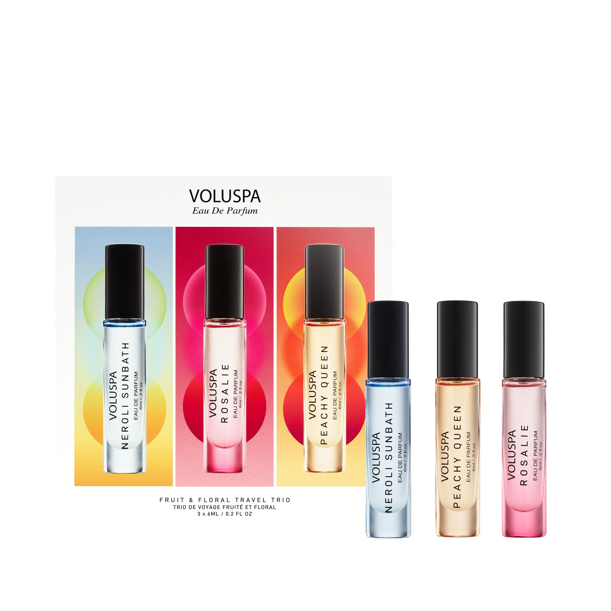 Voluspa - Fruit & Floral Travel Trio Eau De Parfum Gift Set