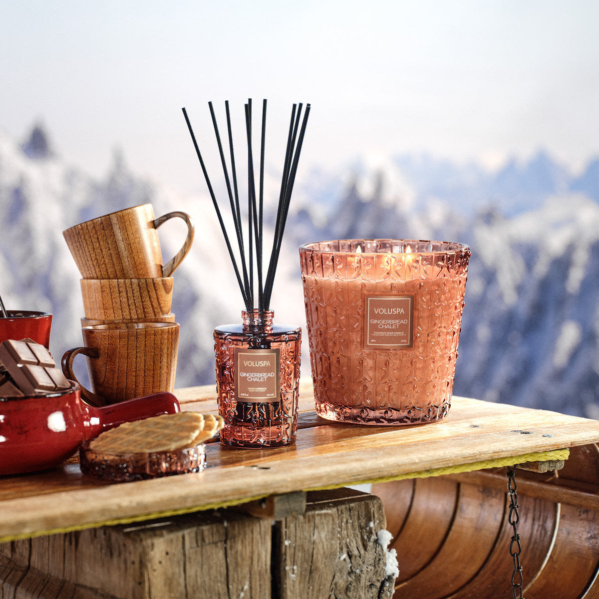 Voluspa - Gingerbread Chalet Diffuser