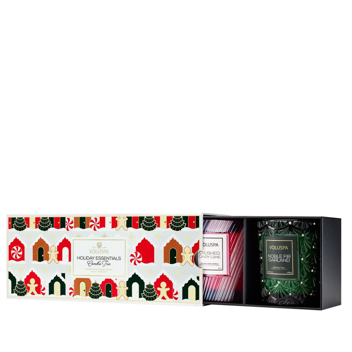 Voluspa - Holiday Village Candle Trio Gift Set