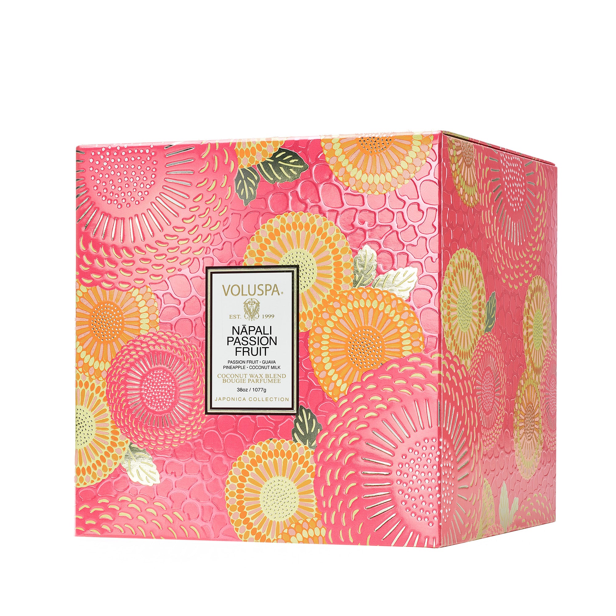 Voluspa - Napali Passion Fruit 3 Wick Hearth Candle