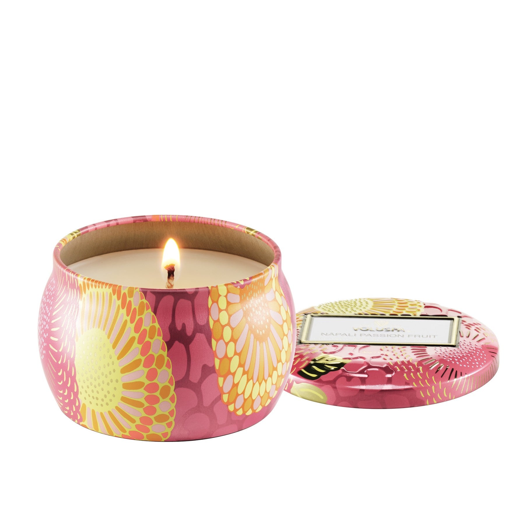 Voluspa - Napali Passion Fruit Mini Tin Candle | Candle Delirium