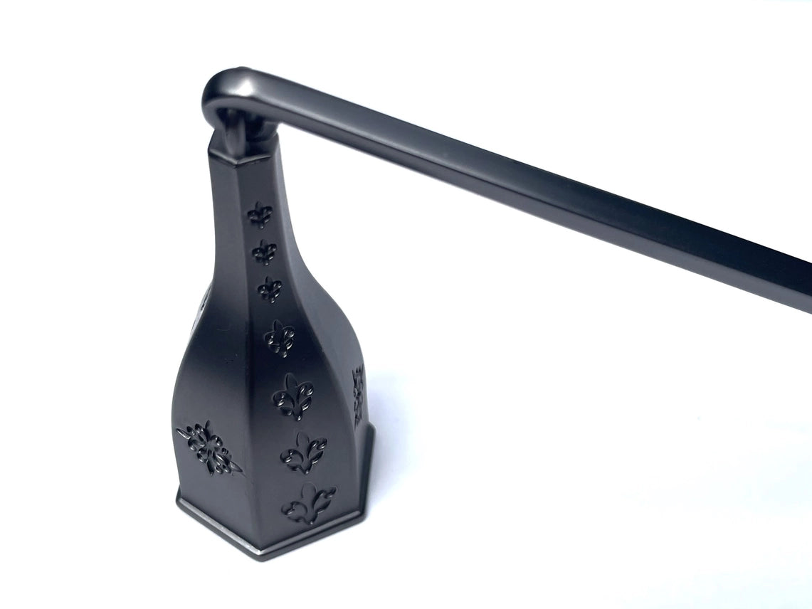 Wickman - Bell Snuffer Fleur de Lis Metallic Black