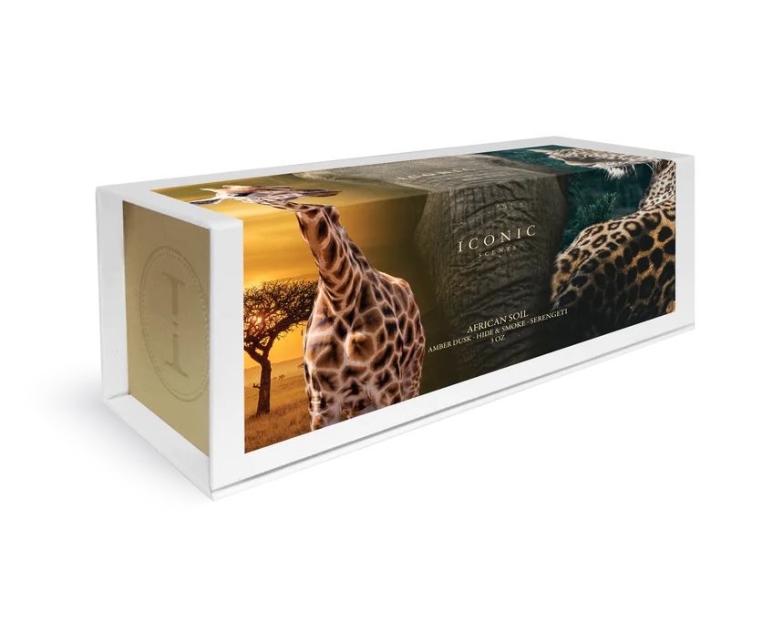 Iconic - African Soil 3 Mini Candle Set