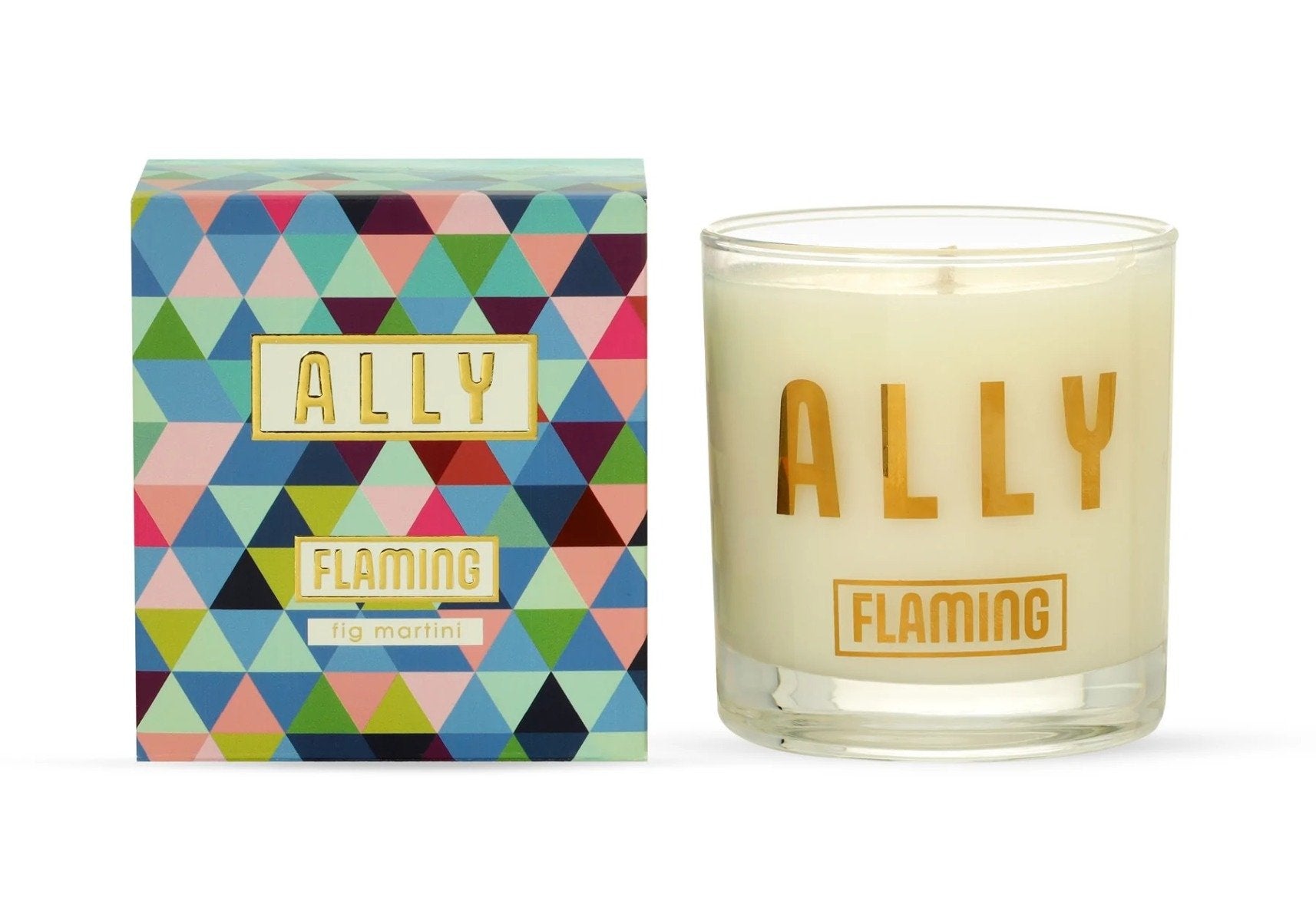 Flaming - Ally (Fig Martini) Candle