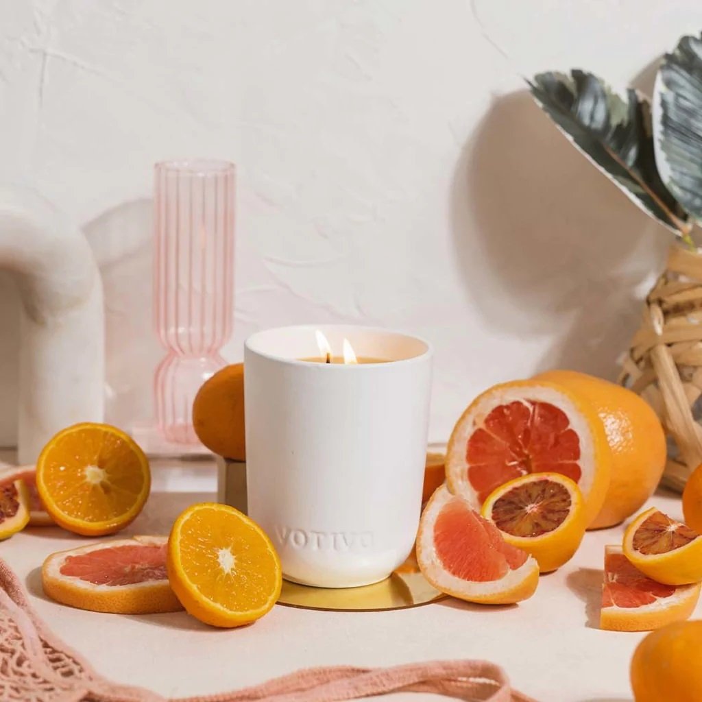 Votivo - Pink Mimosa 2 Wick Candle