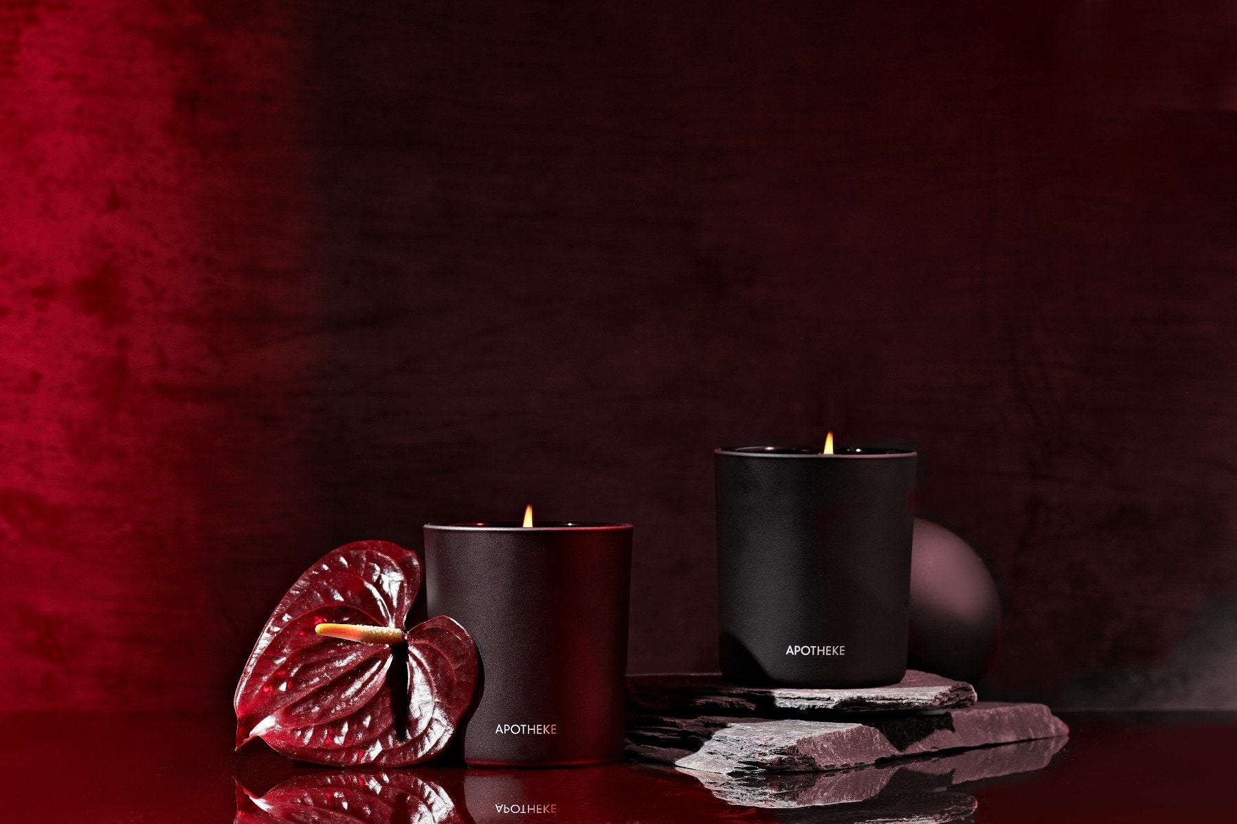 Apotheke - Charcoal Rouge Candle