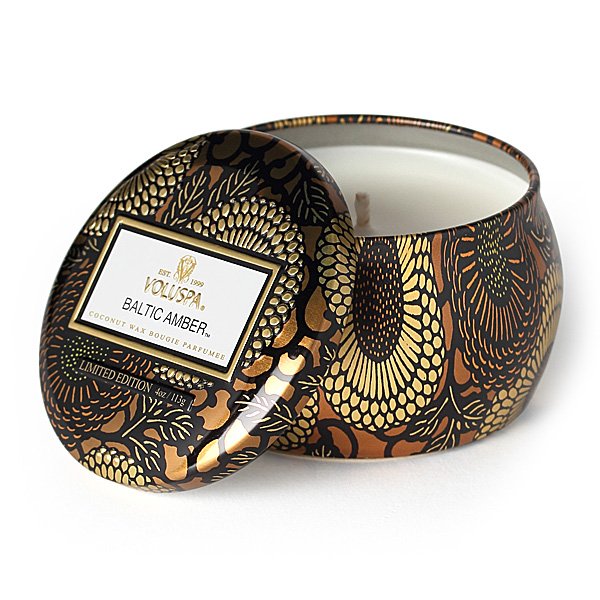 Voluspa - Baltic Amber Mini Tin Candle