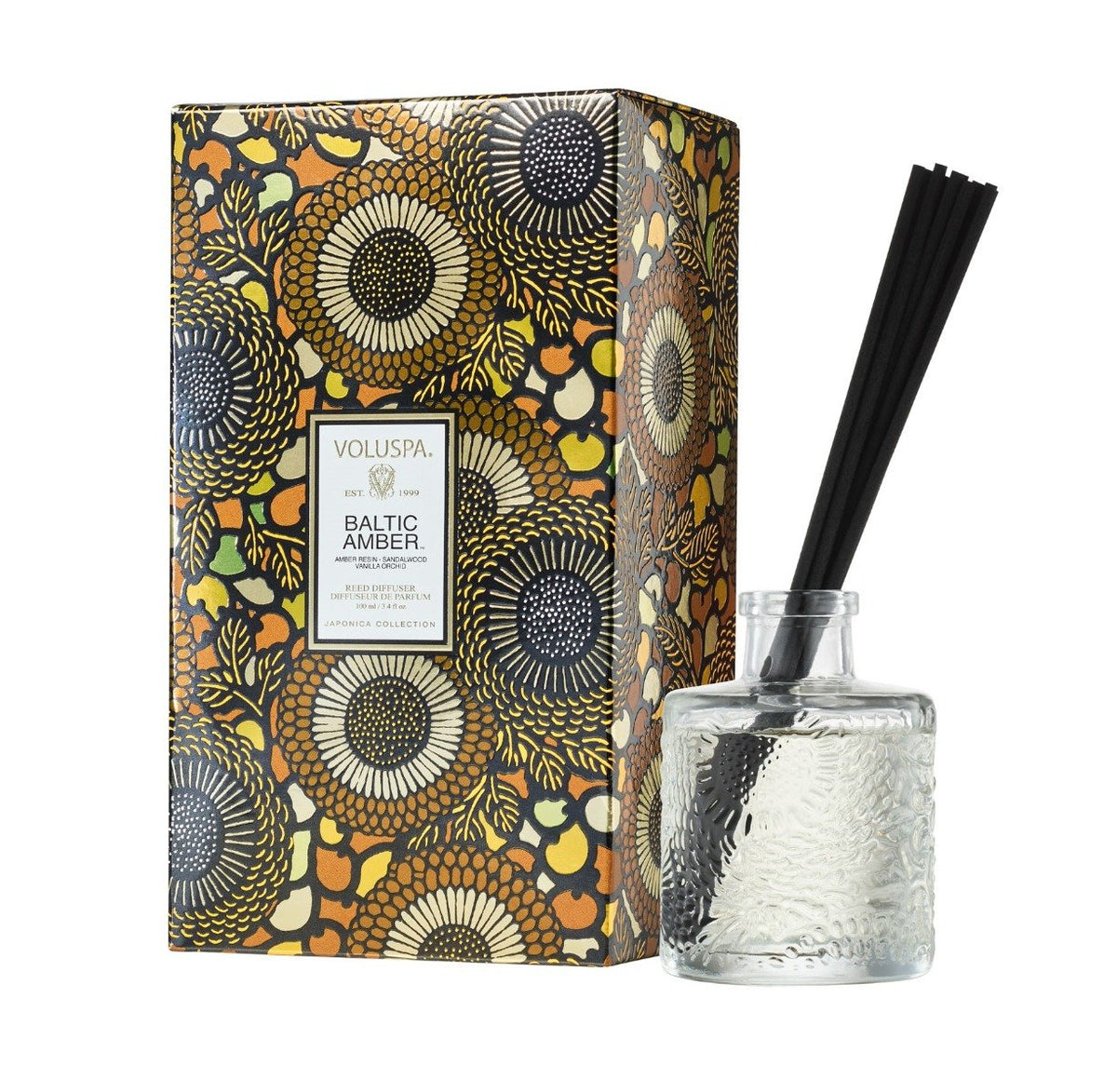 Voluspa - Baltic Amber Diffuser | Candle Delirium