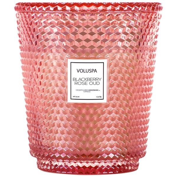Voluspa - Blackberry Rose Oud 5 Wick Hearth Candle