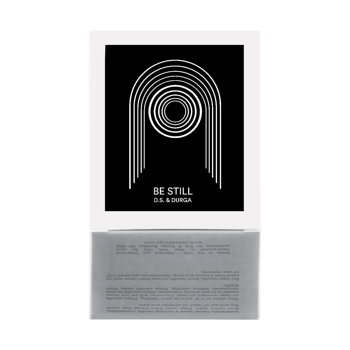 DS & Durga - Be Still Candle