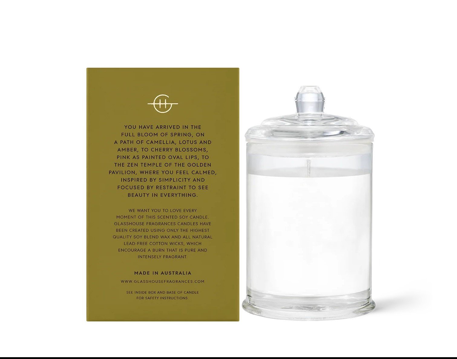 Glasshouse - Kyoto In Bloom Mini Candle