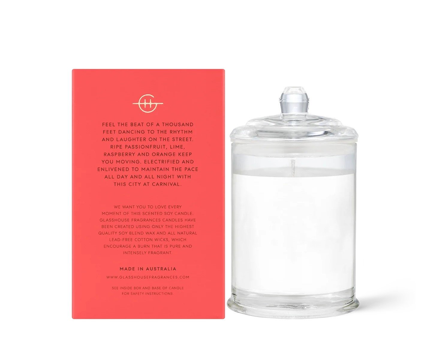 Glasshouse - One Night In Rio Mini Candle