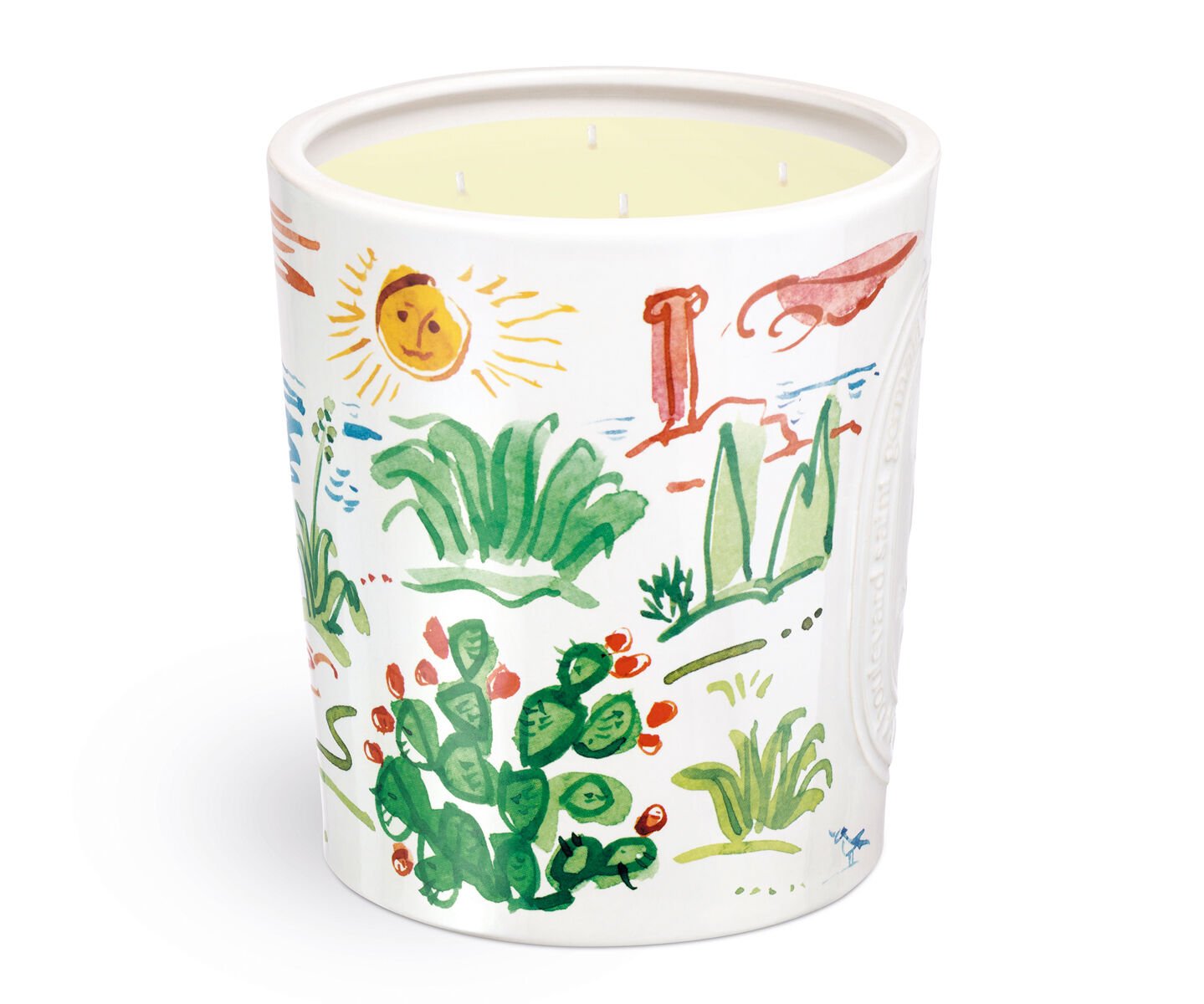 Diptyque - Citronnelle/Lemongrass & Orange Blossoms 5 Wick Indoor/Outdoor Candle 1500gr