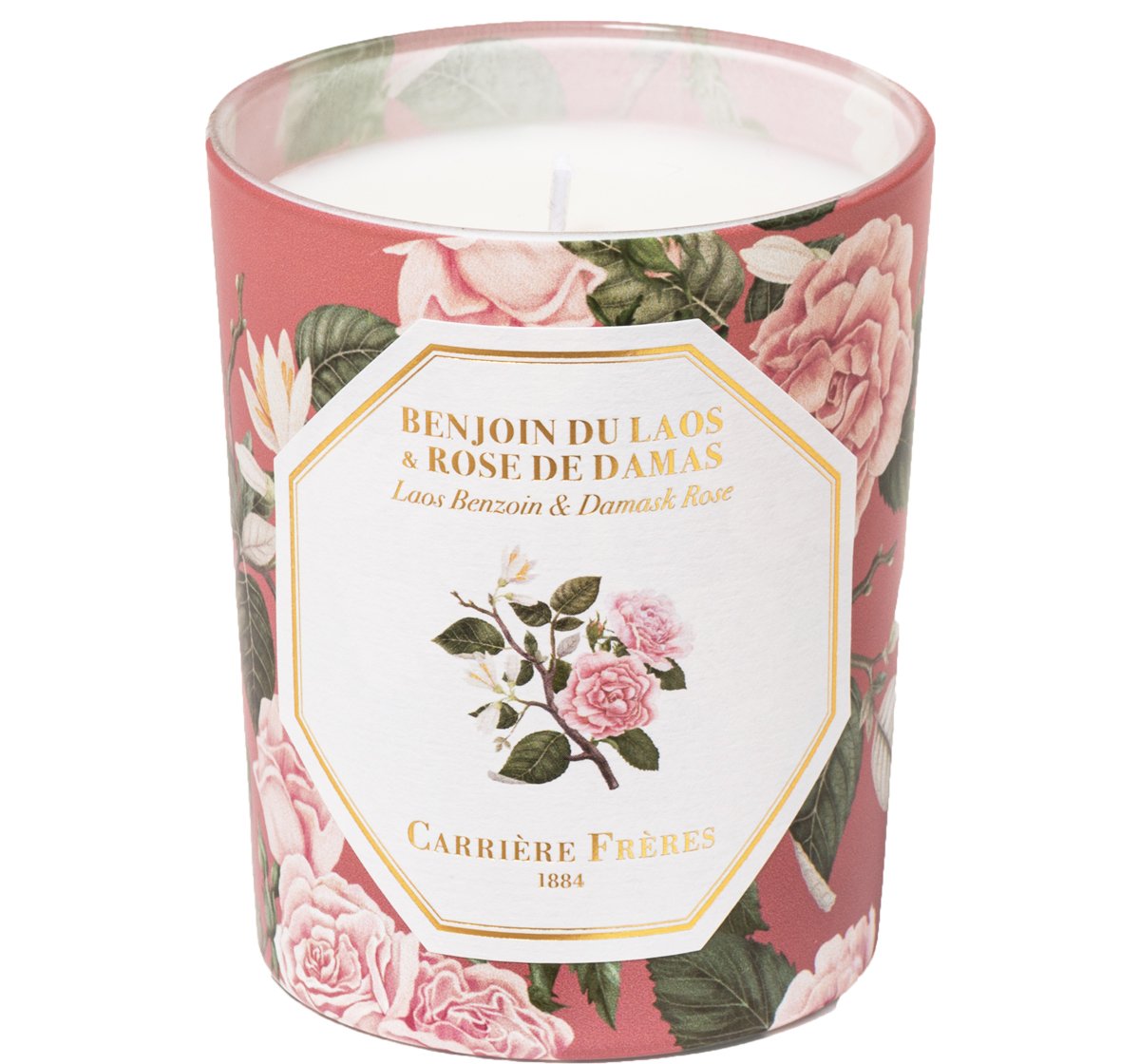 Carriere Freres - Benzoin & Rose Candle