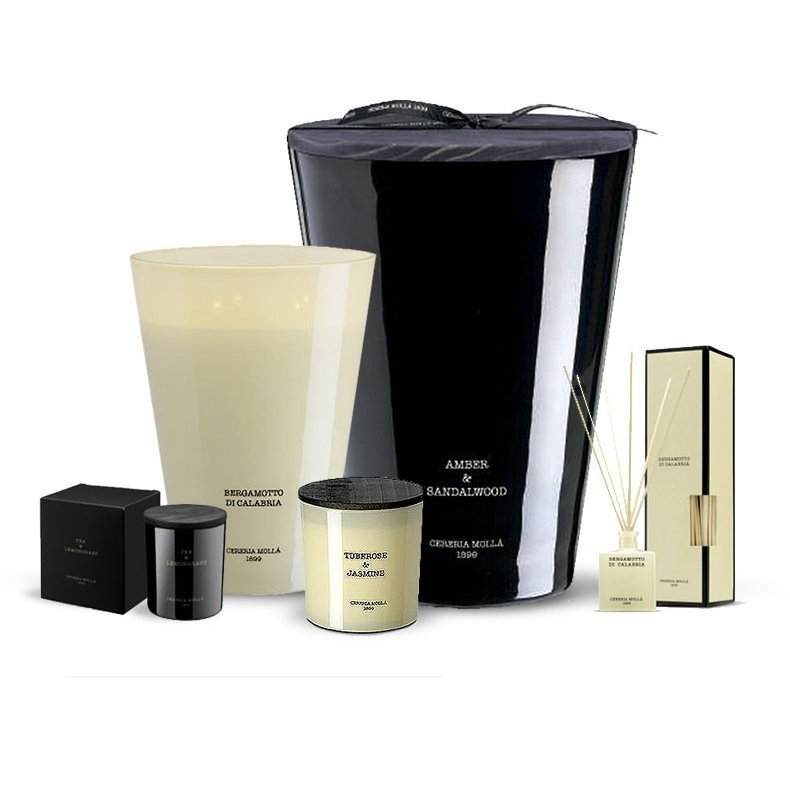 Cereria Molla - Basil & Mandarin 3 Wick Candle