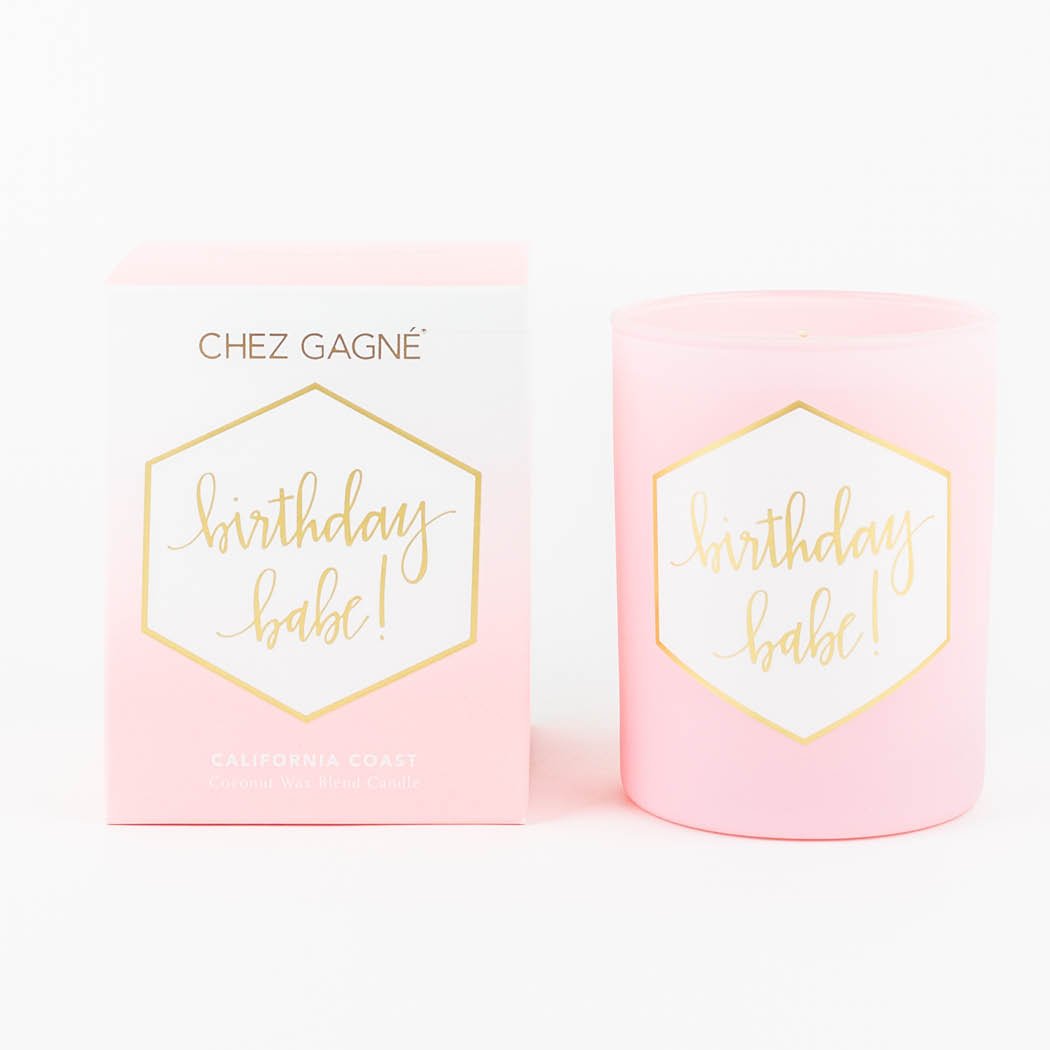 Chez Gagne - Birthday Babe Candle