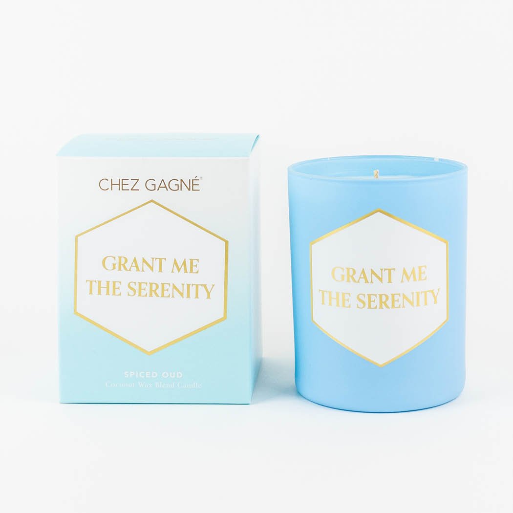 Chez Gagne - Grant Me The Serenity Candle