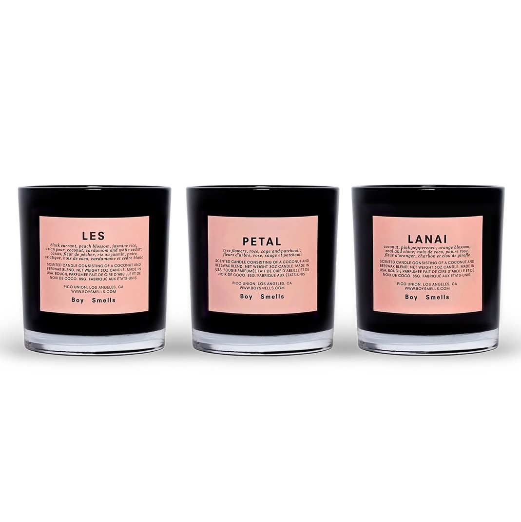 Boy Smells - LES/Petal/Lanai Stack Candle Votive Set