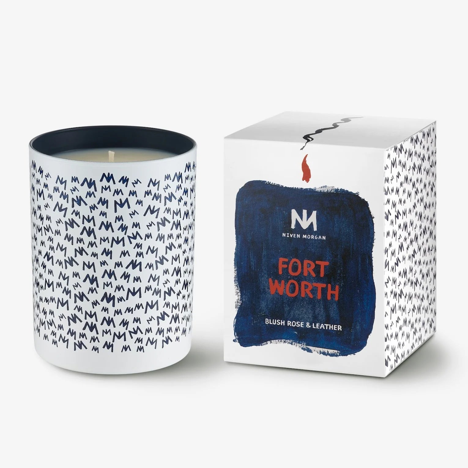 Niven Morgan - Fort Worth (Blush Rose & Leather) Candle