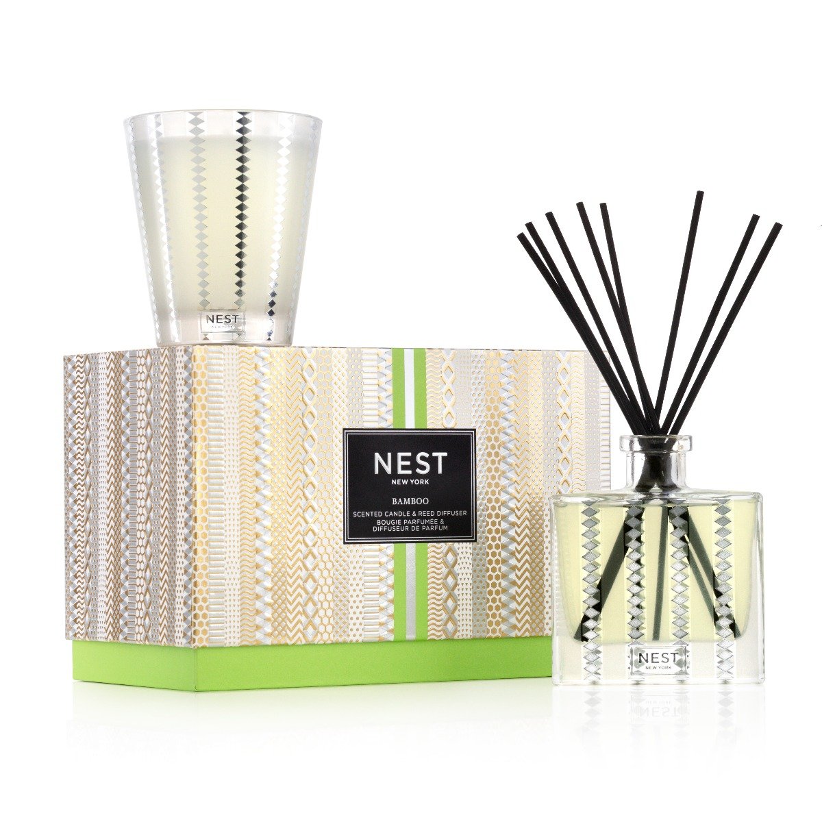 Nest - Bamboo Candle & Diffuser Gift Set
