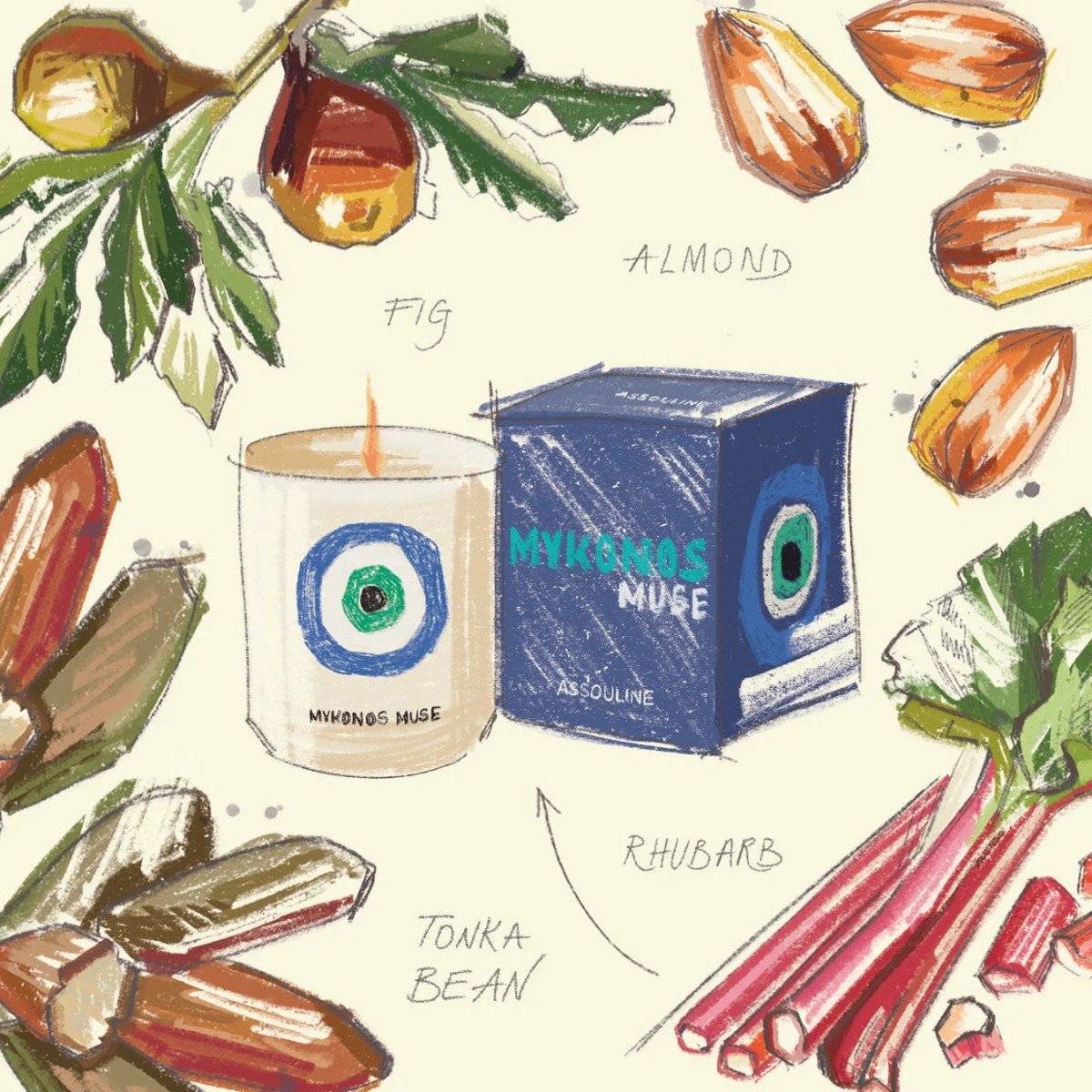 Assouline - Travel From Home Mini Candle Set