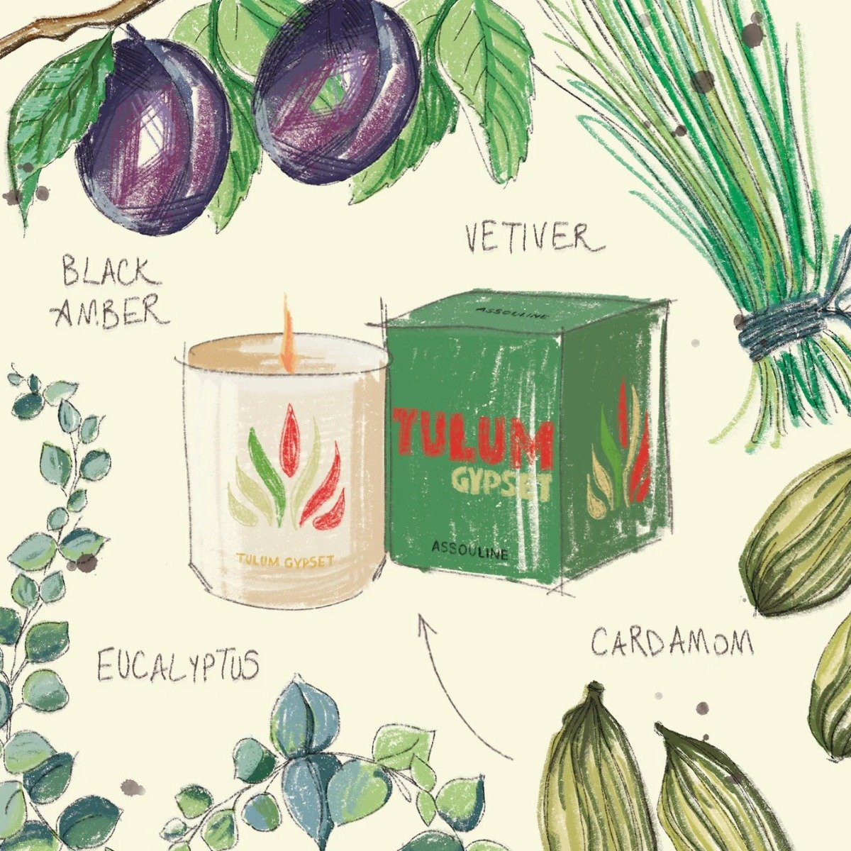 Assouline - Tulum Gypset Candle