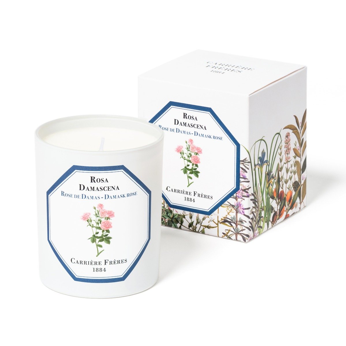 Carriere Freres - Damask Rose (Rosa Damascena) Candle