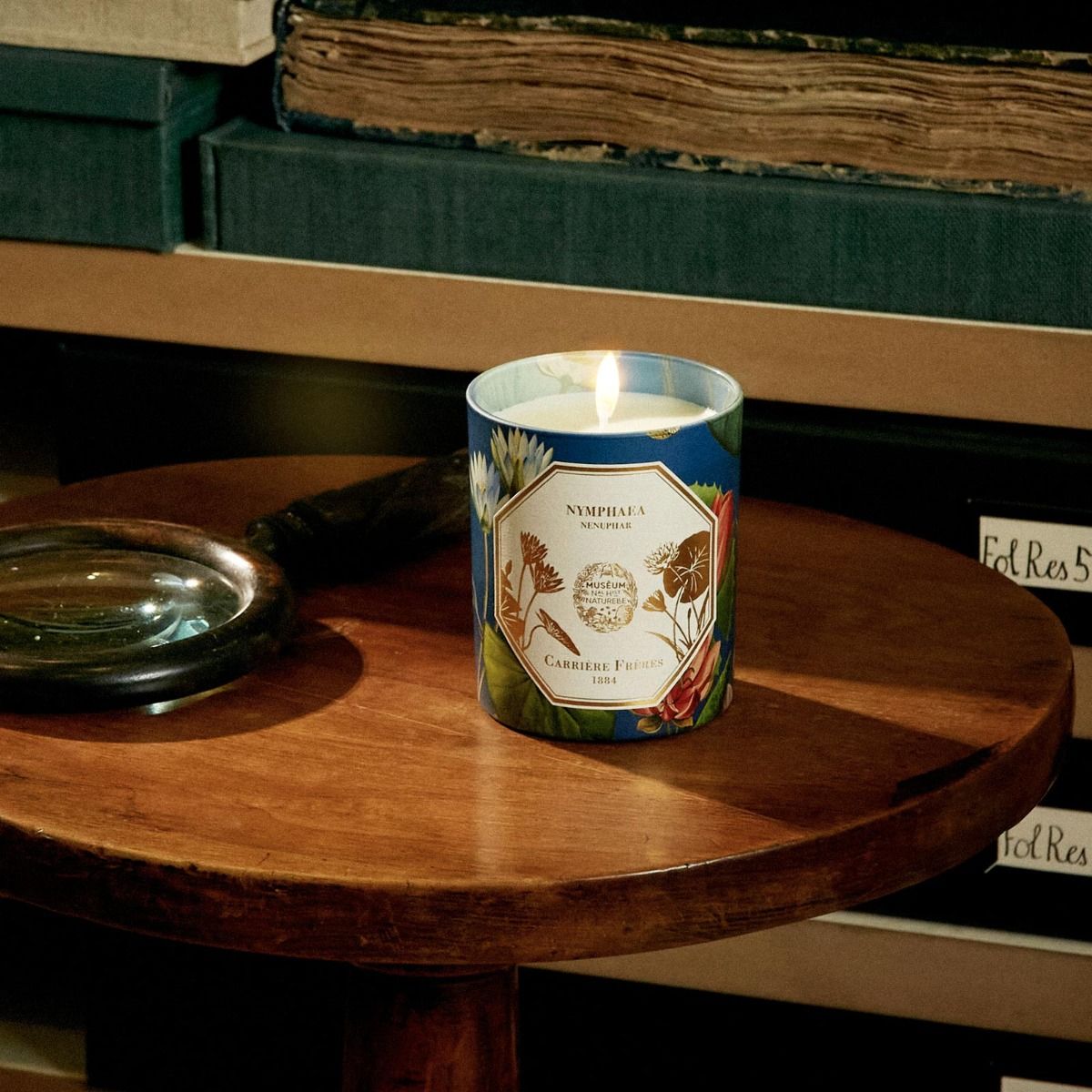 Carriere Freres - Waterlily (Nymphaea) Candle