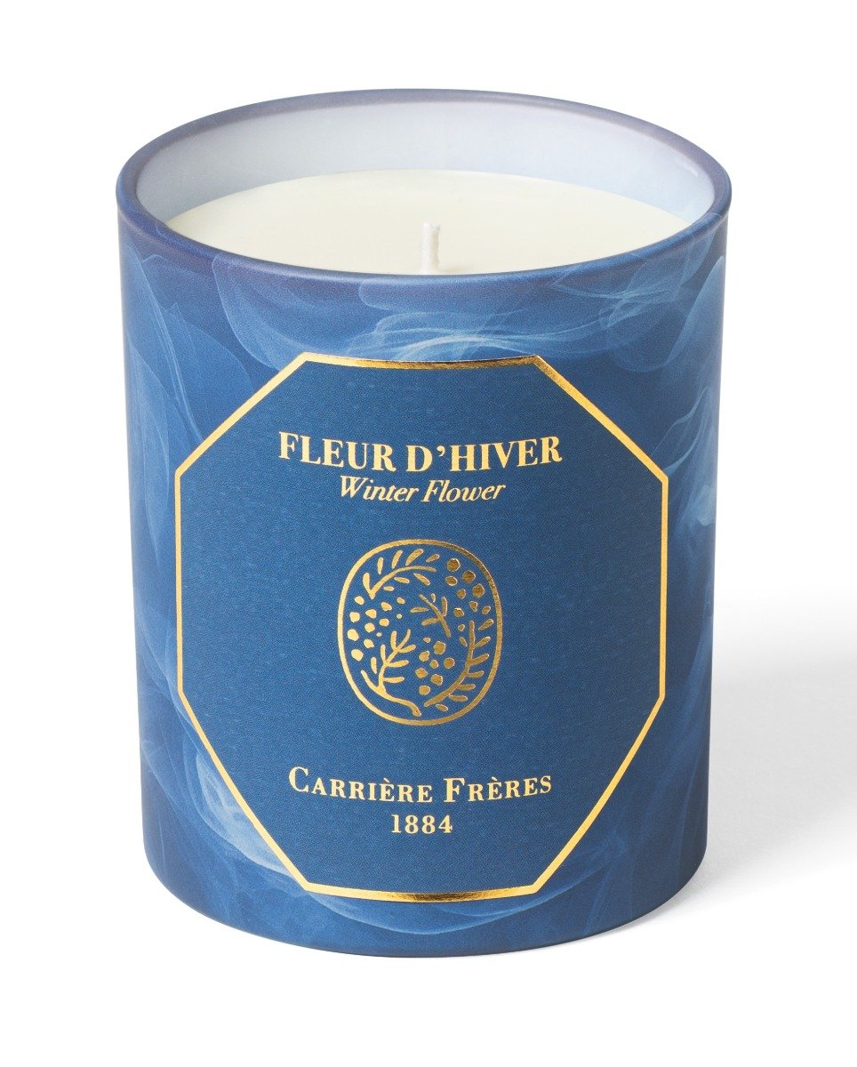 Carriere Freres - Winter Flower Candle
