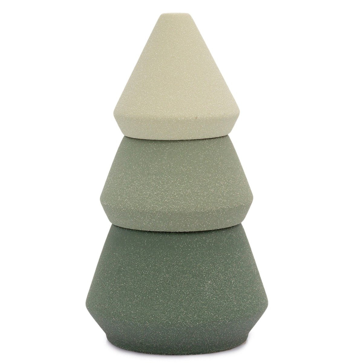 Paddywax - Cypress & Fir Green Speckled Tree Stack Tall Candle