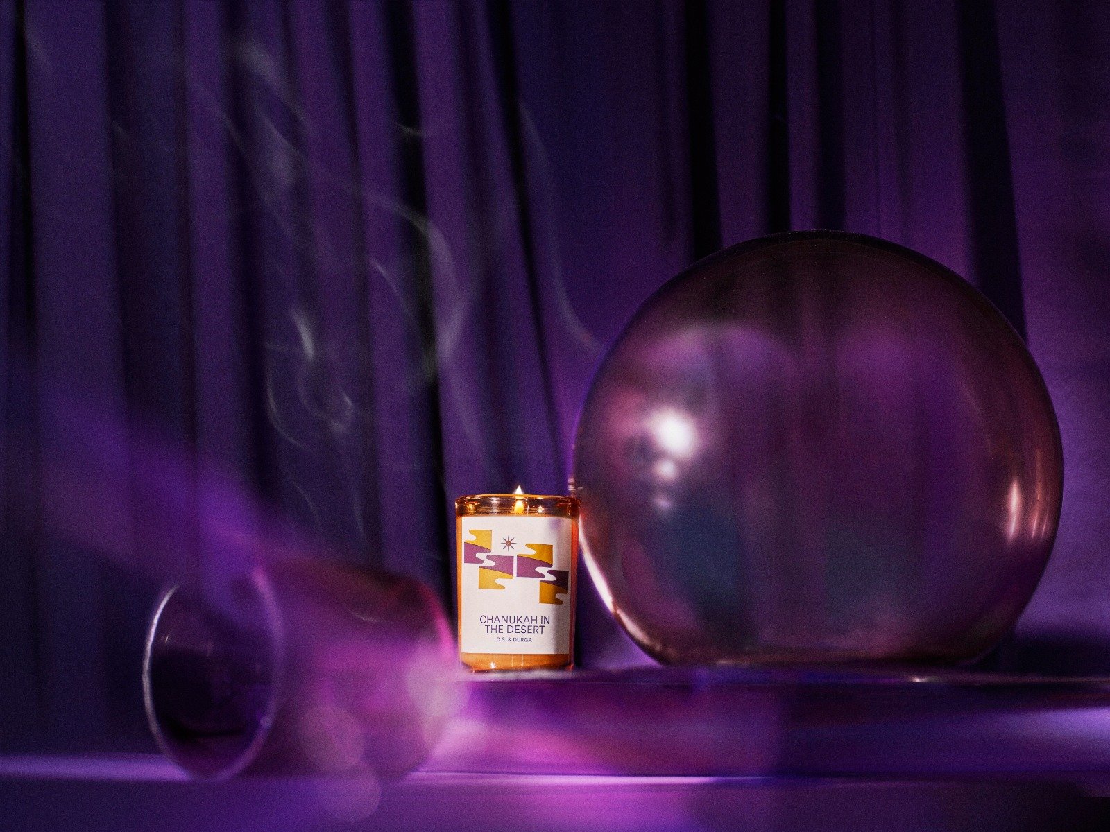 DS & Durga - Chanukah in the Desert Candle