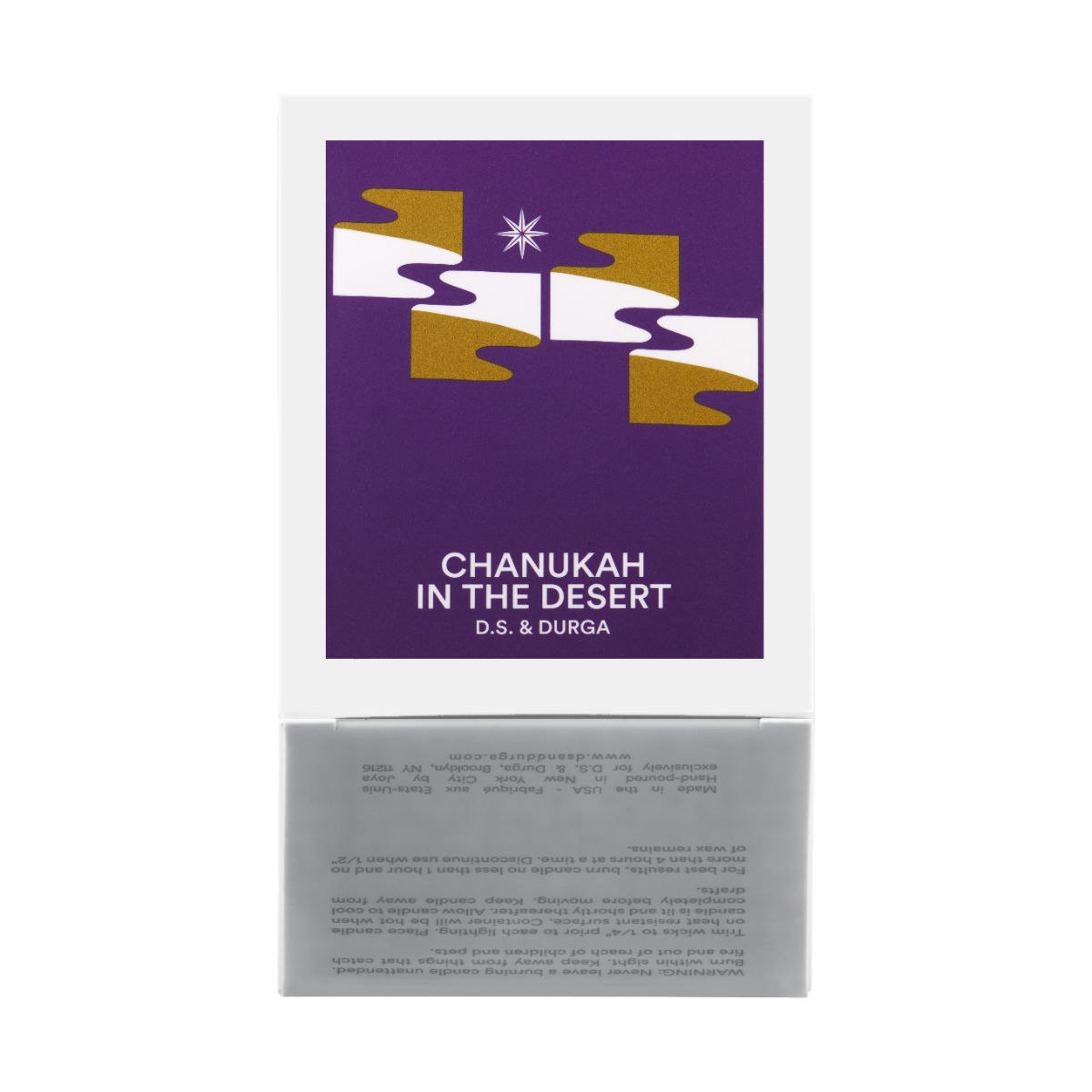 DS & Durga - Chanukah in the Desert Candle