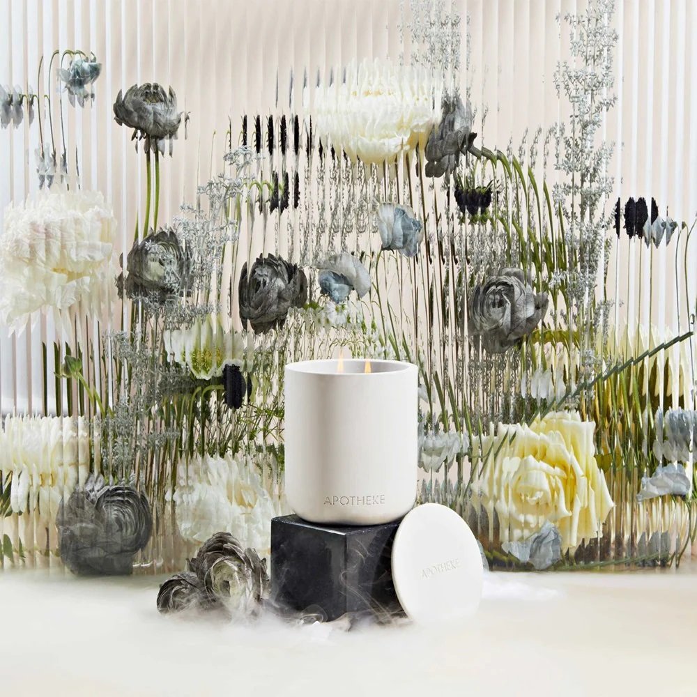 Apotheke - Charcoal 2 Wick Ceramic Candle