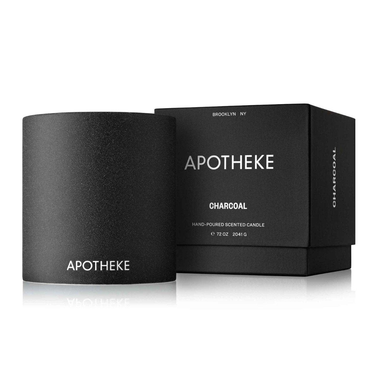 Apotheke - Charcoal 4 Wick Concrete Candle
