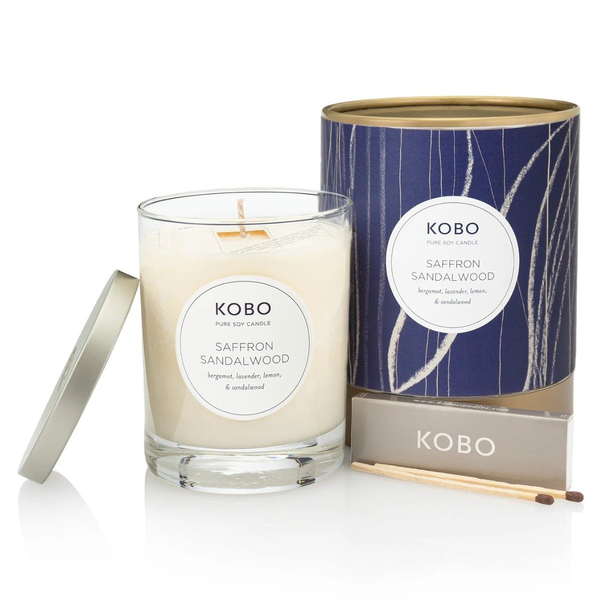 Kobo - Coastal Saffron Sandalwood Candle