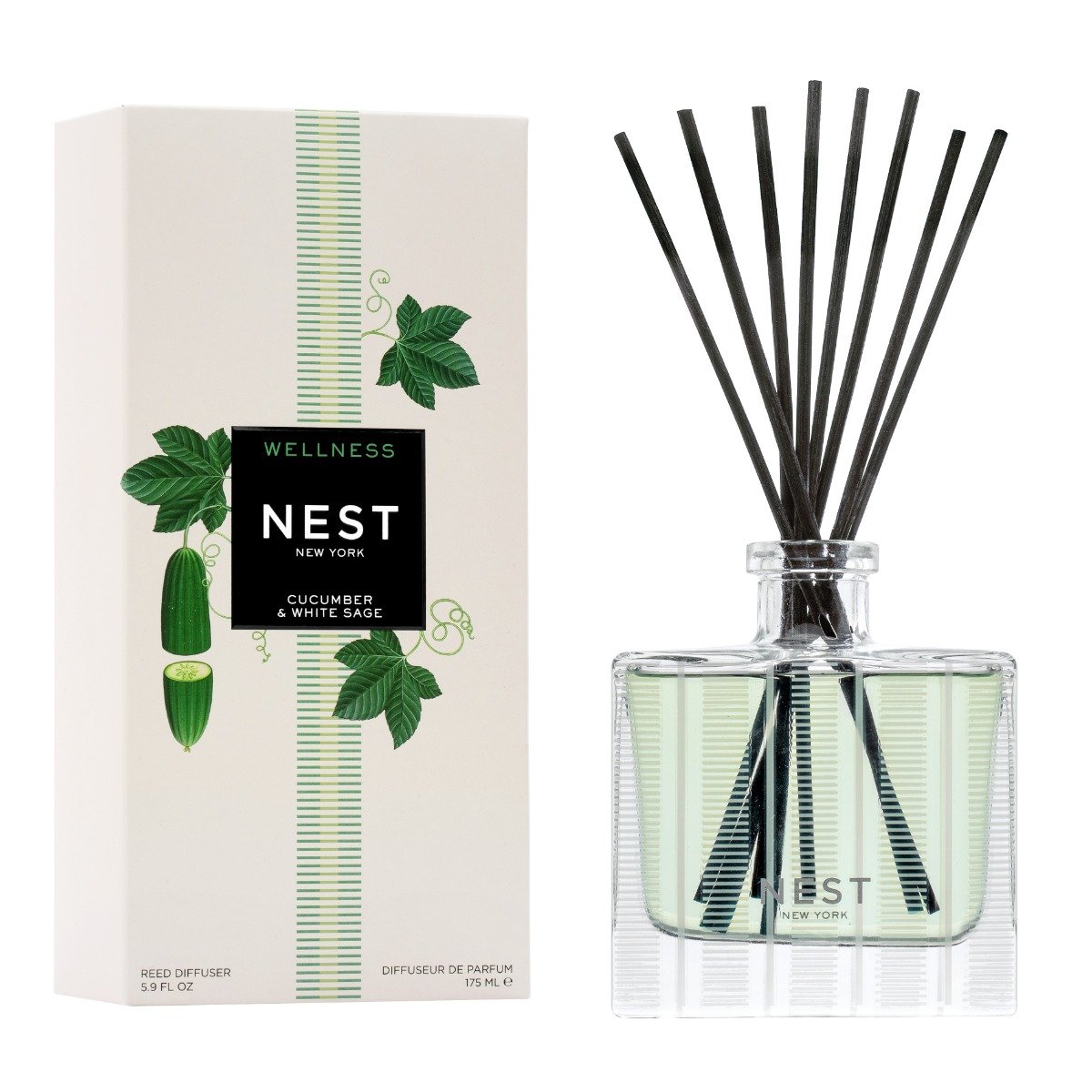 Nest - Cucumber & White Sage Diffuser