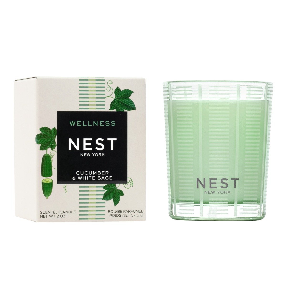 Nest - Cucumber & White Sage Votive Candle