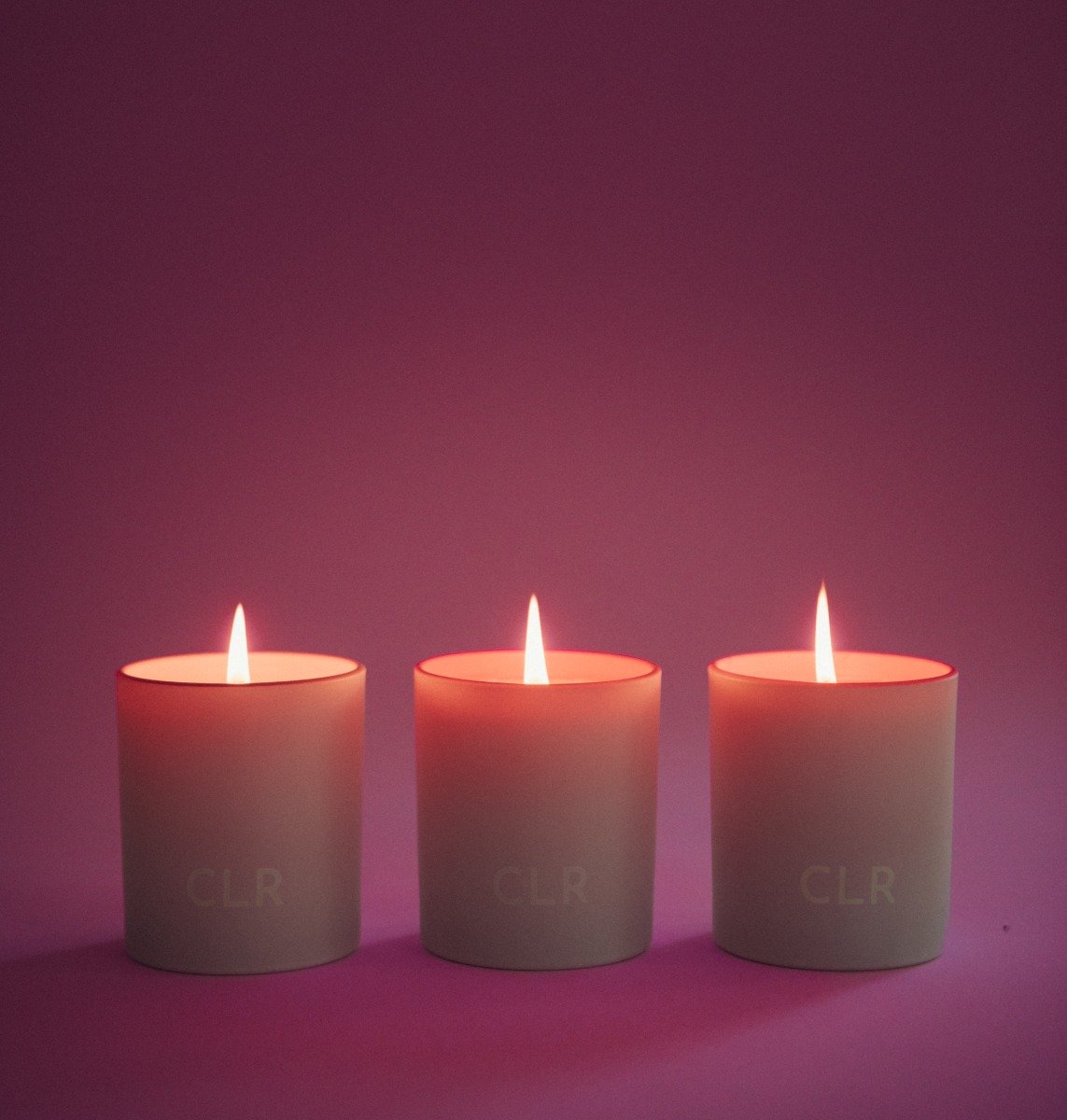 CLR Los Angeles - Hot Pink Candle