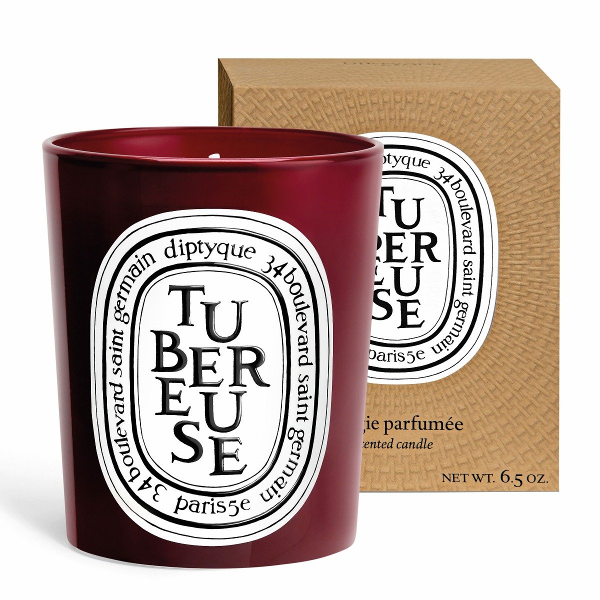 Diptyque - Tubereuse Red Candle Limited Edition (Tuberose)